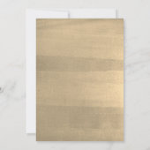 絵を描のアートスタイリッシュパーティーモダンGIrl誕生日 招待状 (裏面)