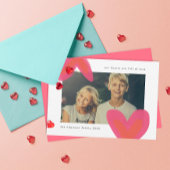 絵を描はっきりしたハートバレンタインの写真 シーズンカード