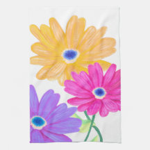 絵を描はっきりした咲き花デザイン