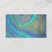  絵を描アート名刺 名刺 (裏面)