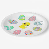 絵を描イースター卵 ペーパープレート (アングル)