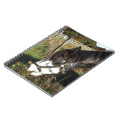 絵を描ウマ食べス女王アンレース花 ノートブック (左側)