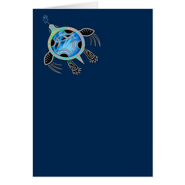 絵を描ウミガメ (正面)