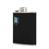 絵を描ウミガメ フラスク (左)