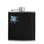 絵を描ウミガメ フラスク (正面)