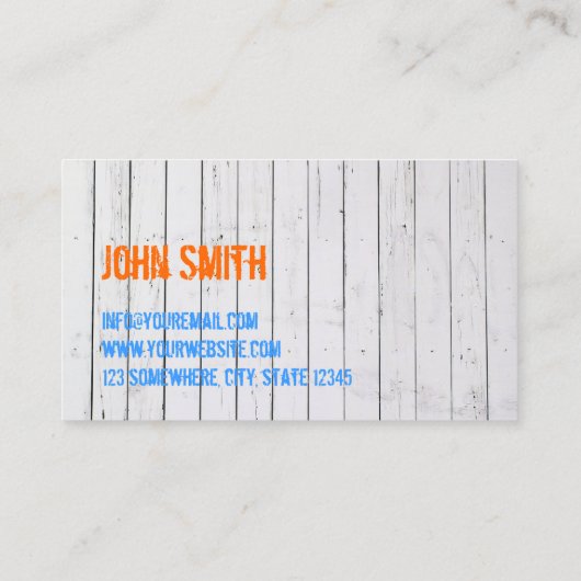 絵を描カラフルウォール絵を描の名刺 名刺 (裏面)