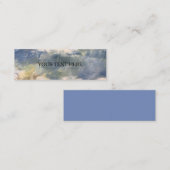 絵を描カラフルクラウドMiniラベル名刺 スキニー名刺 (正面/裏面)