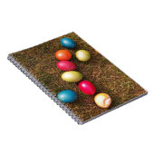 絵を描カラフル卵・イースター卵 ノートブック (右側)