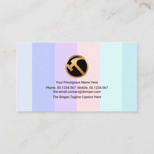 絵を描カラフル絵を描(ばちゃばちゃ)跳ねる 名刺 (裏面)