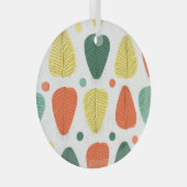 絵を描カラフル離れ、明るいビジネスの背景 ガラスオーナメント (正面右)