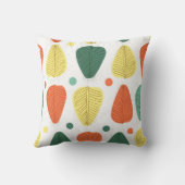 絵を描カラフル離れ、明るいビジネスの背景 クッション (裏面)