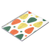 絵を描カラフル離れ、明るいビジネスの背景 ノートブック (左側)