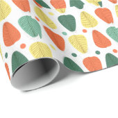 絵を描カラフル離れ、明るいビジネスの背景 ラッピングペーパー (ロールコーナー)