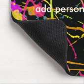 絵を描クール(ばちゃばちゃ)跳ねる・アート・アーティスト・ペインター・マウス・パッド マウスパッド (コーナー)