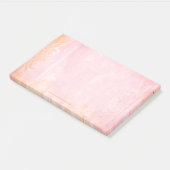 絵を描グランジArt Post-It Note Pad ポストイット (アングル)