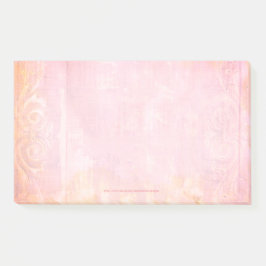 絵を描グランジArt Post-It Note Pad ポストイット