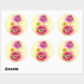 絵を描ケシ2 ラウンドシール (シート)