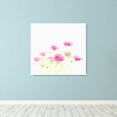 絵を描ケシ3 キャンバスプリント (インサイチュ (ウッドフロア))