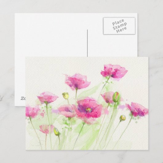 絵を描ケシ3 ポストカード (正面/裏面)