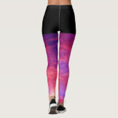 絵を描サンタンフェニューメキシコZiaサンシンボル レギンス (裏面)