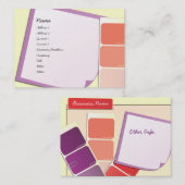 絵を描サンプルとメモ 名刺 (正面/裏面)