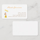 絵を描サービス編集可能名刺 名刺 (正面/裏面)