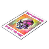 絵を描スカルカスタマイズ ノートブック (左側)