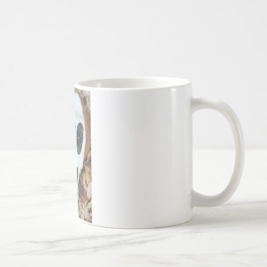 絵を描スカル コーヒーマグカップ (右)