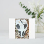 絵を描スカル ポストカード (スタンド正面)