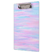 絵を描ストライプターコイズ クリップボード (左)