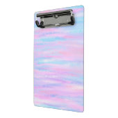 絵を描ストライプターコイズ ミニクリップボード (アングル2)