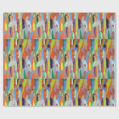 絵を描セメント包紙 ラッピングペーパー (フラット)