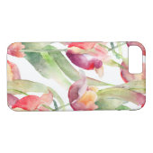 絵を描チューリップ水彩フローラ Case-Mate iPhoneケース (裏面(横))