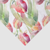 絵を描チューリップinスプリングタイム水彩フローラ 薄葉紙 (詳細)