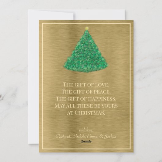 絵を描ツリー シーズンカード (裏面)