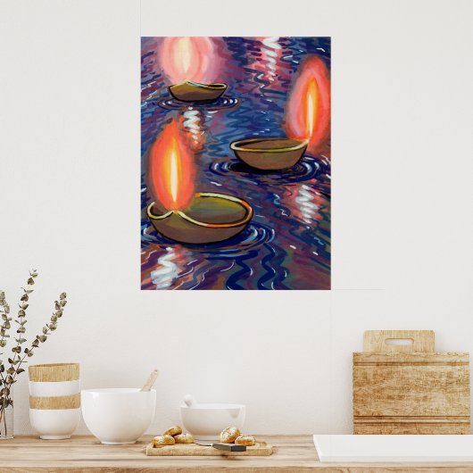 絵を描ディープザリバー ポスター (キッチン)