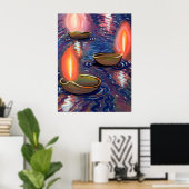 絵を描ディープザリバー ポスター (ホームオフィス)