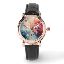 絵を描デザイン 腕時計