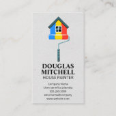 絵を描ハウス | ペインタローラ 名刺 (正面)