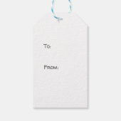 絵を描ハートラベル ギフトタグ (裏面)