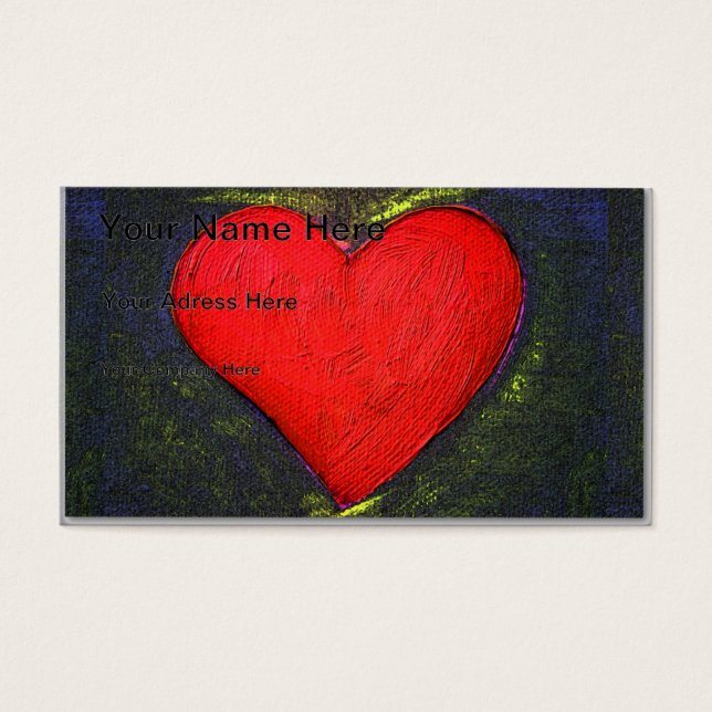 絵を描ハート (正面)