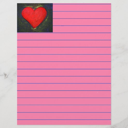 絵を描ハート (正面)