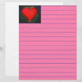 絵を描ハート (正面/裏面)