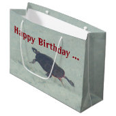 絵を描バッグ ラージペーパーバッグ (正面アングル)