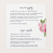 絵を描バラリッププロダクトディストリビューターのヒント 名刺 (内部フラット)