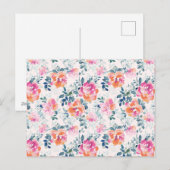 絵を描バラ シーズンポストカード (正面/裏面)