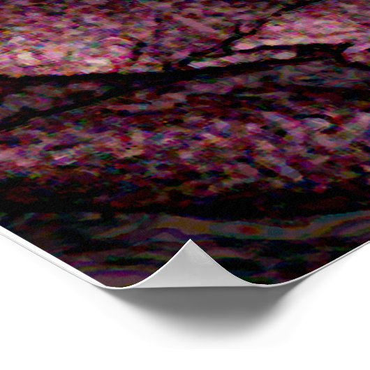 絵を描バラ ポスター (角)