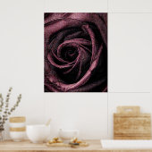 絵を描バラ ポスター (キッチン)