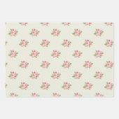 絵を描バラ ラッピングペーパーシート (正面2)