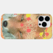 絵を描パーソナライズされた（ばちゃばちゃ）跳ねるキツネアートiPhone 7 Plus Case-Mate iPhoneケース (裏面 (横))